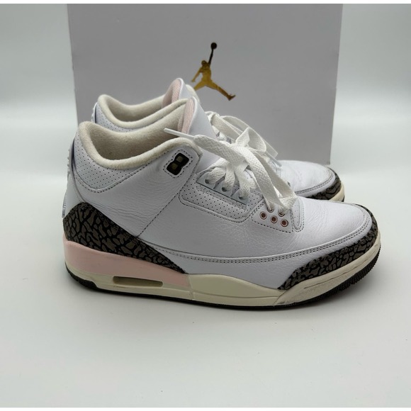Nike Air Jordan 3 Retro Neapolitan Dark Mocha Size 8 CK9246-102 Pink with box - Picture 14 of 15